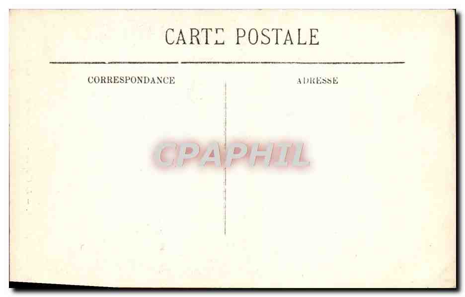 CPA Versailles Le chateau Le Monument De Louis XIV — Verso