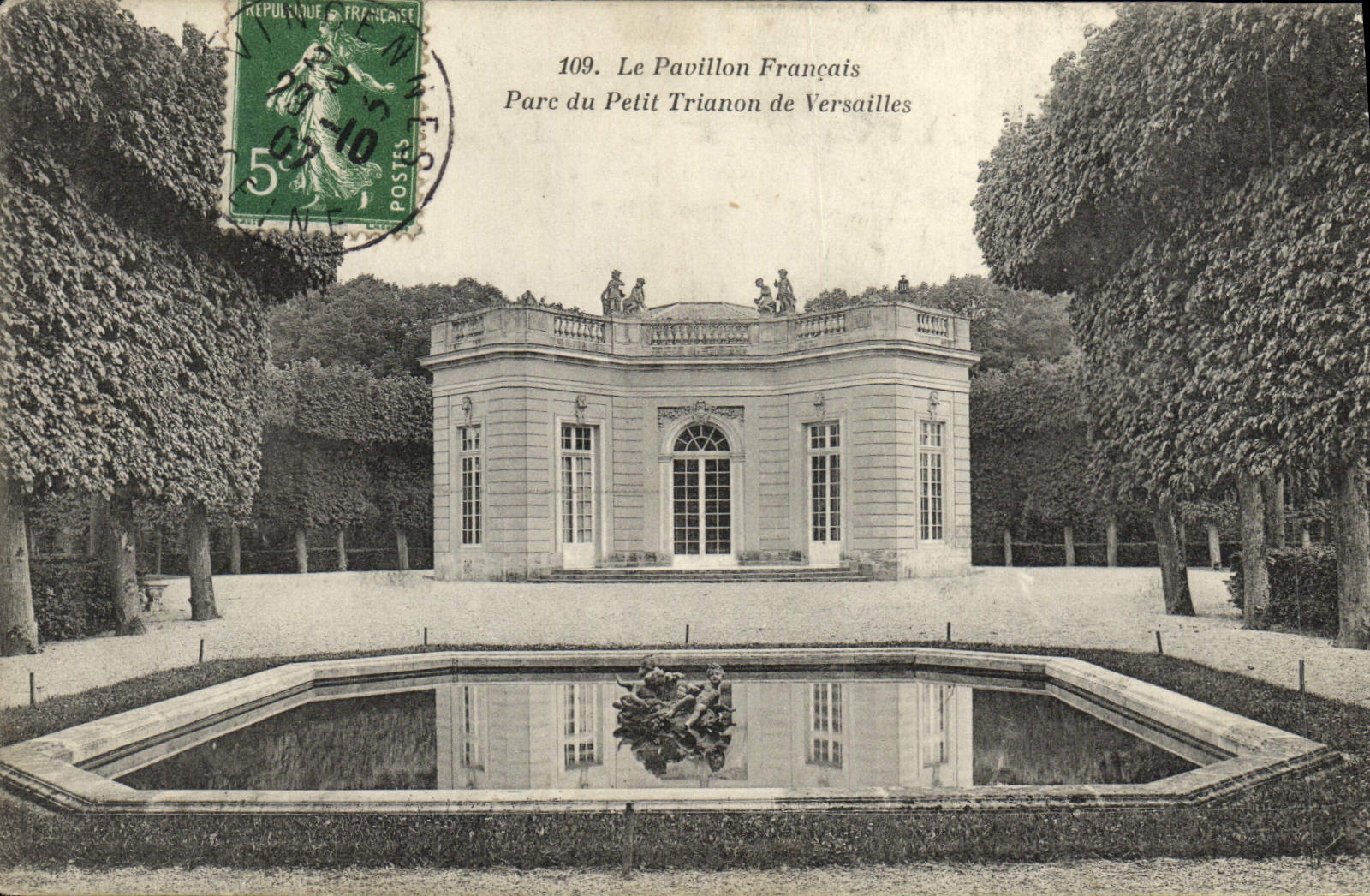 CPA Le Pavillon Francais Parc Du Petit Trianon De Versailles