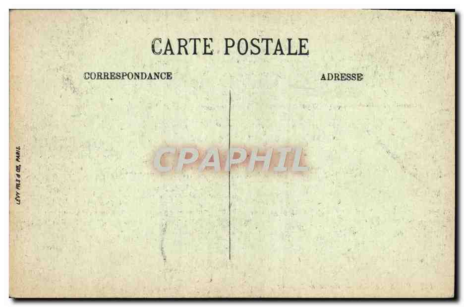 CPA Versailles Bassin De Neptune — Verso