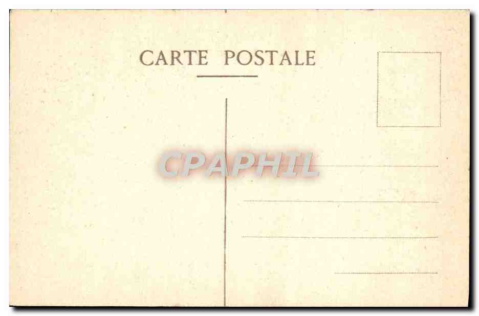CPA Versailles Le Palais et avenue de paris — Verso