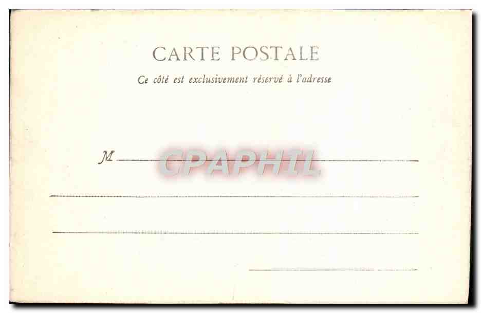 CPA Versailles Palais Du Grand Trianon — Verso