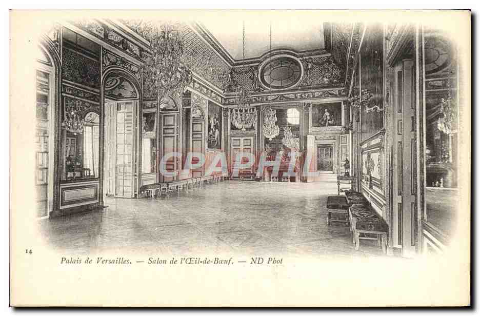 CPA Palais De Versailles Salon De l'oeil de bocuf