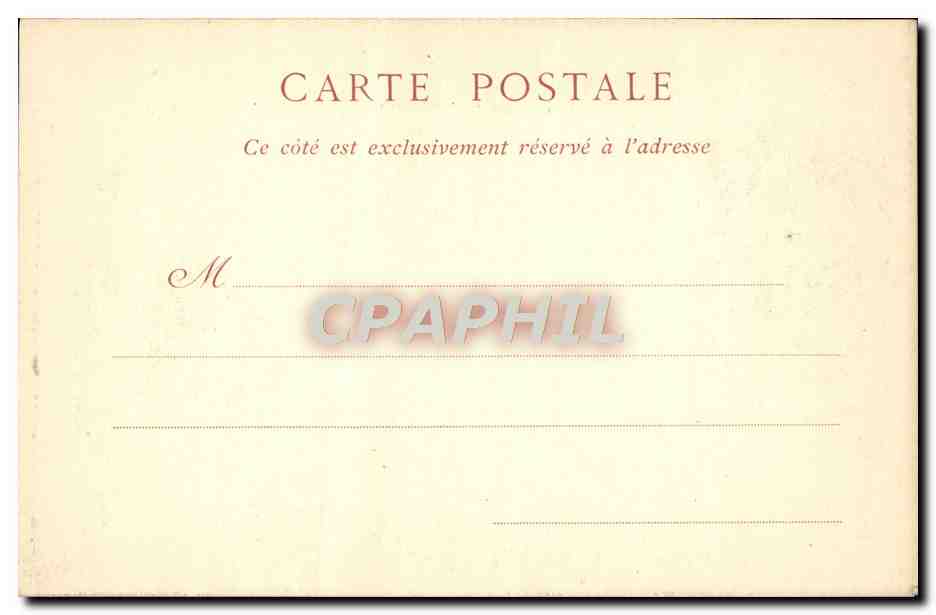 CPA Palais De Versailles Salon De l'oeil de bocuf — Rückseite