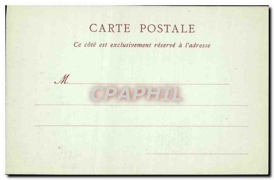 CPA Palais De Versailles La salle Des Glaces — Rückseite