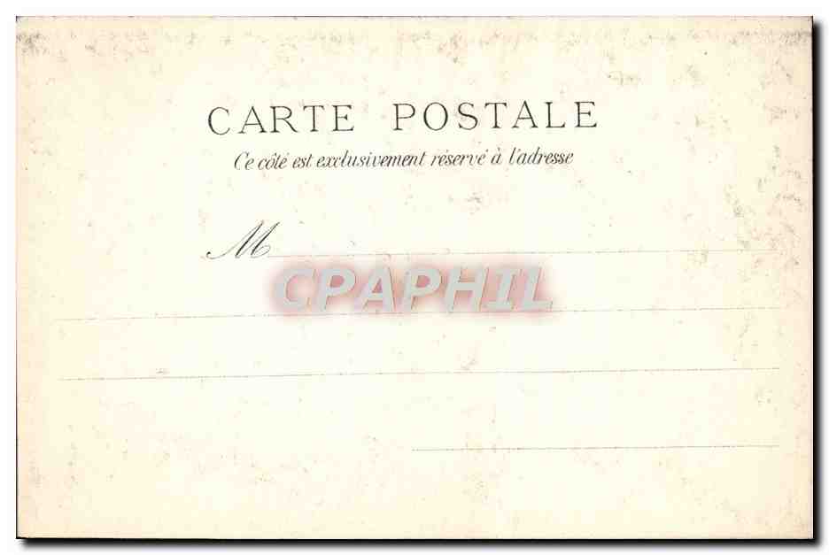 CPA Palais De Versailles salon d'Hercule — Verso