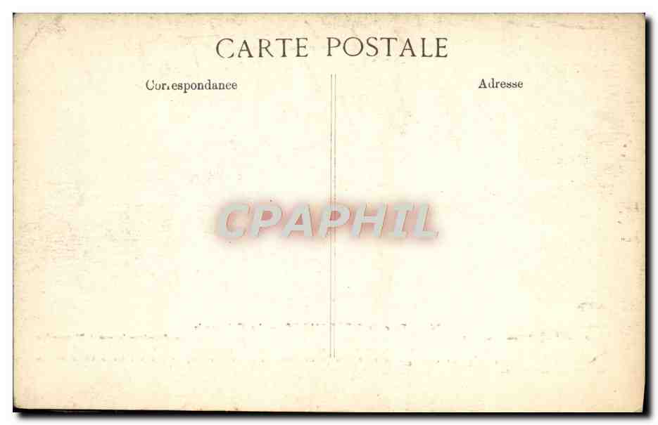 CPA Parc De Versailles La Colonnade — Verso