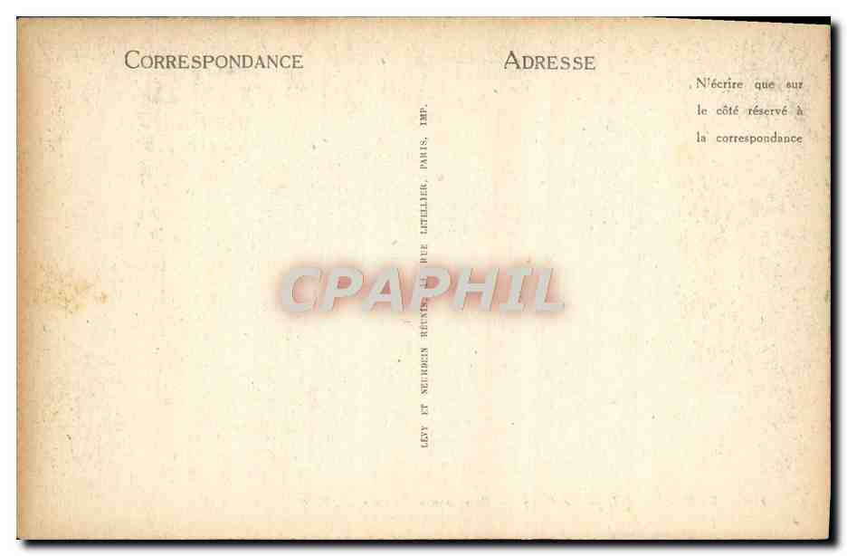 CPA Versailles Le Parc Bassin Des Sirenes — Verso