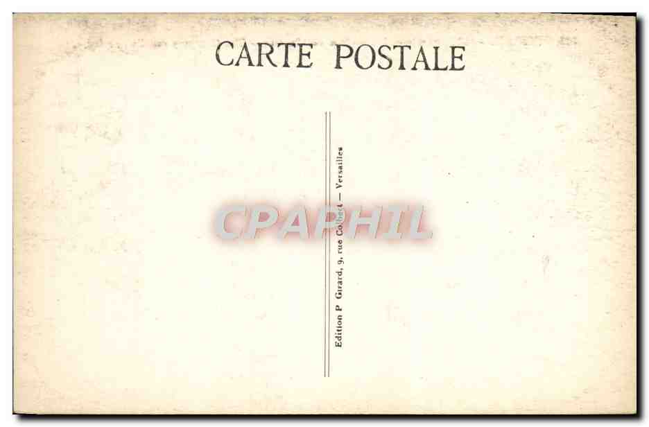 CPA Versailles L'Orangerie Et Piece d'eau des Suisses  — Verso