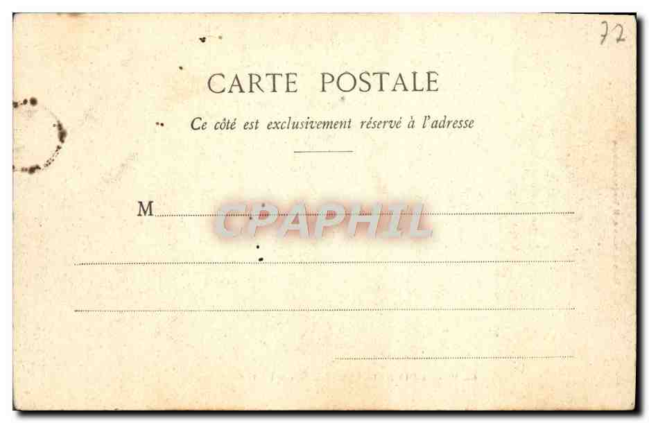 CPA Dammarie Les Lys Interieur De l'Eglise — Rückseite