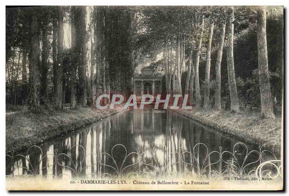 CPA Dammarie Les Lys Chateau De Bellombre La Fontaine
