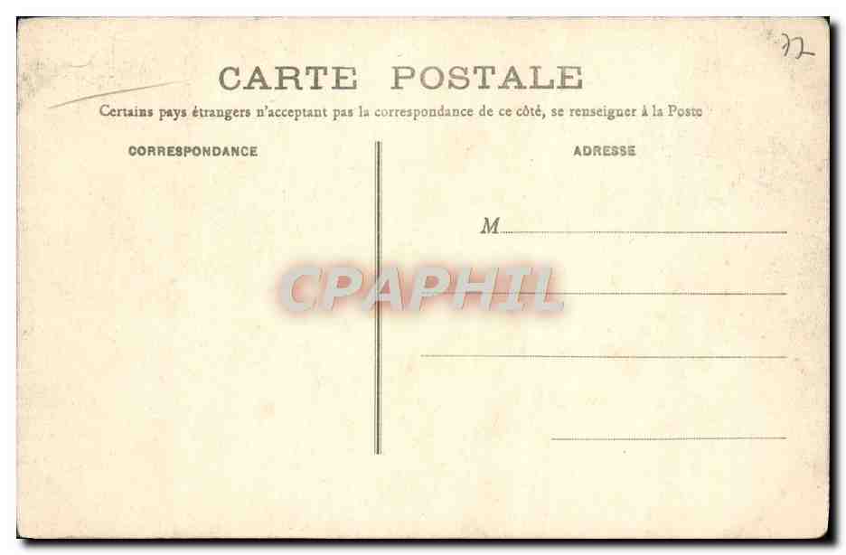 CPA Le Monastere Barbizon — Rückseite