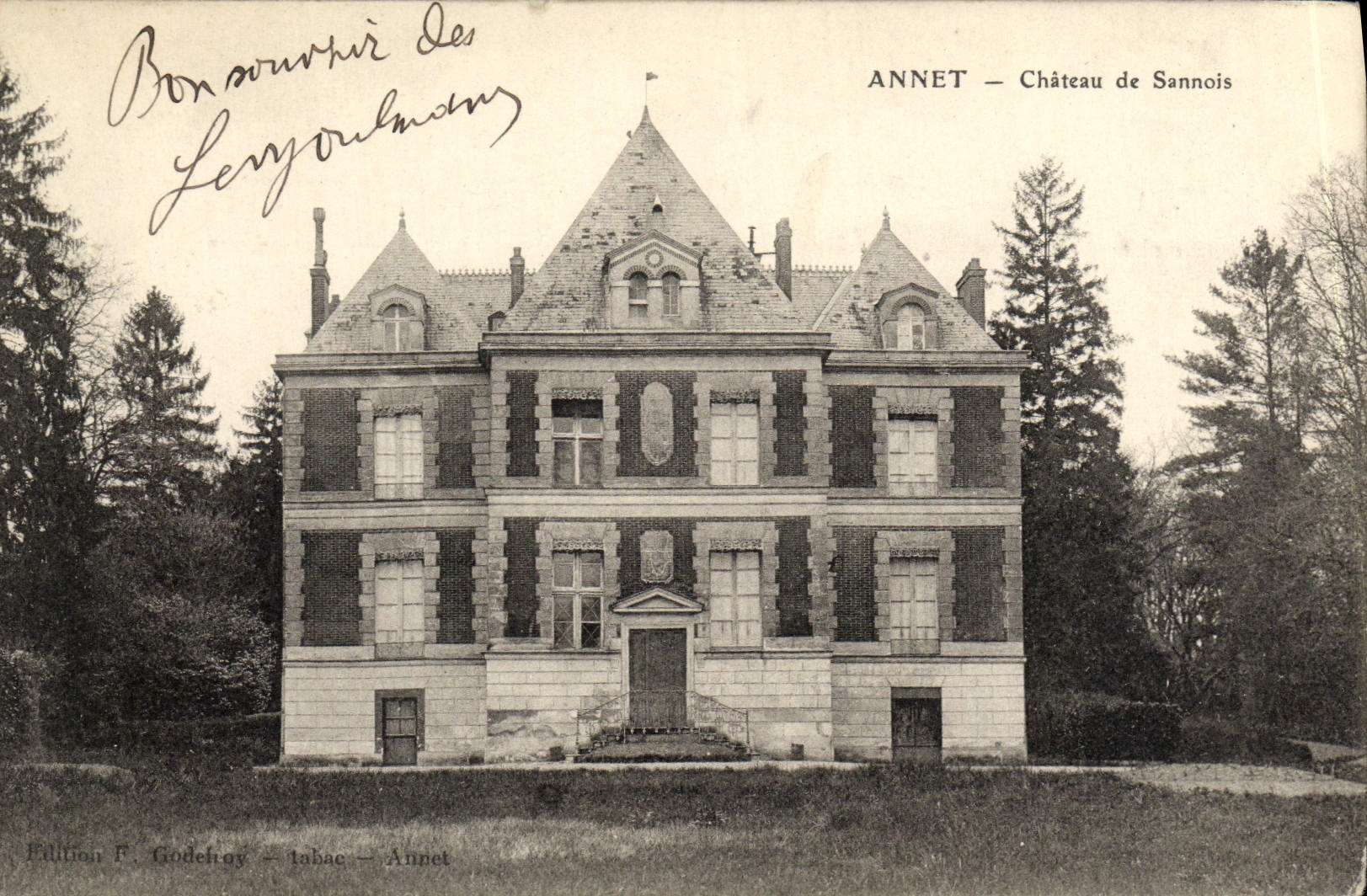 CPA Annet Chateau De Sannois