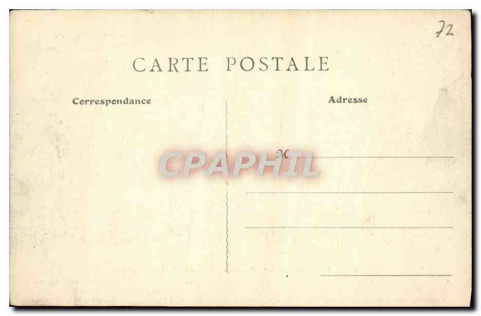 Aspect du Château-Fort de Dammartin-en-Goeële vers 1809 — G. L., édit.-photo, Dammartin-en-Goeële — Verso