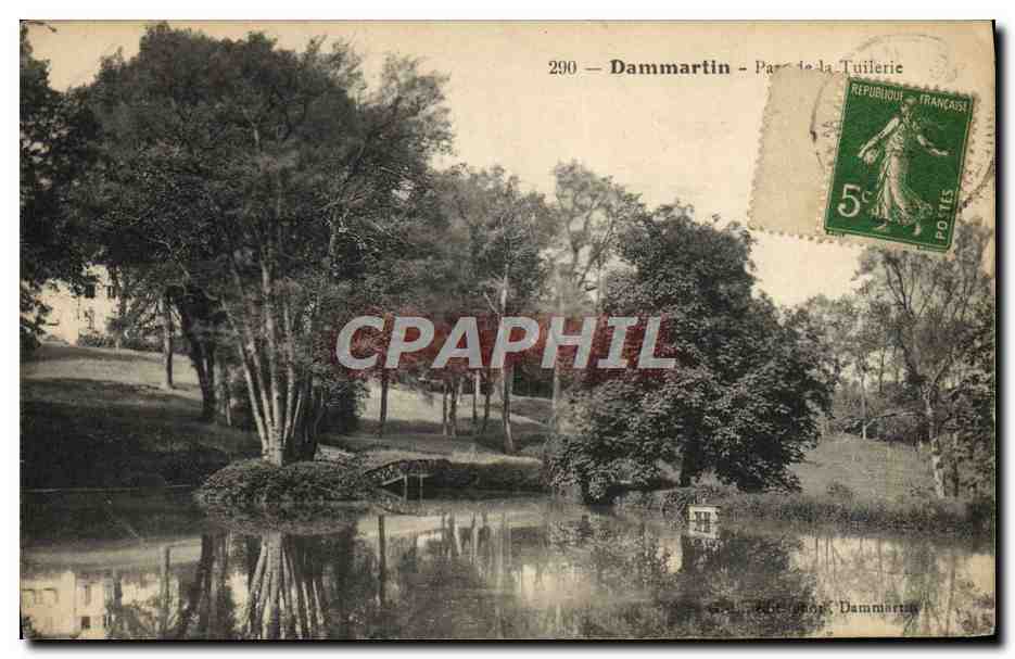 CPA Dammartin Parc De La Tuilerie