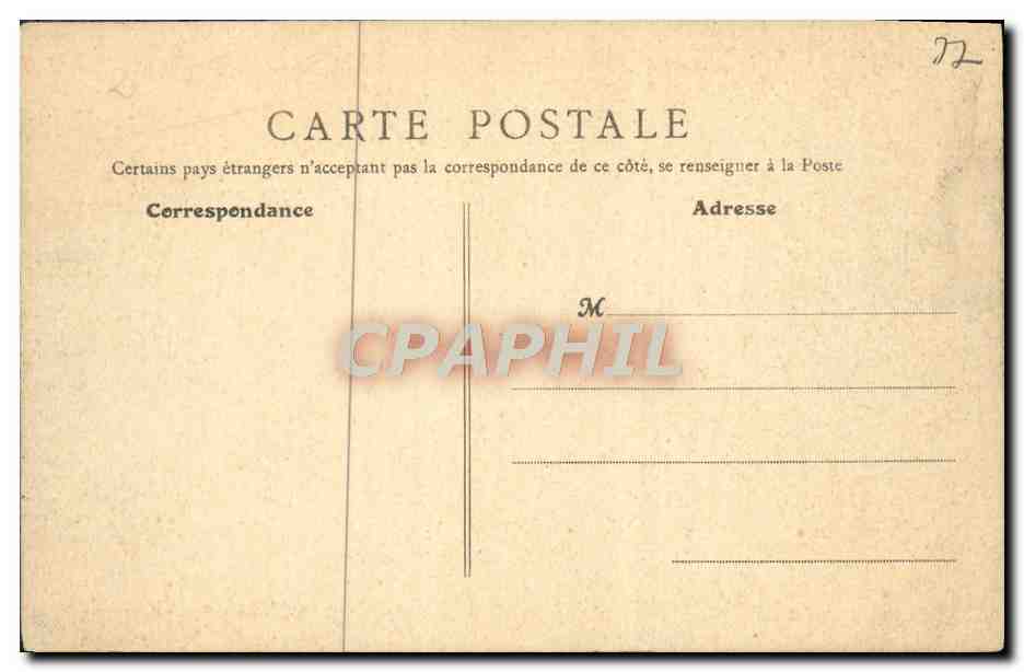 Dammartin - Promenades du Château - Les Ruines — Éditeur L. - n° 464 — Verso