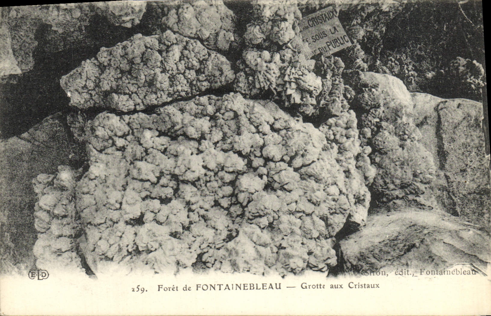 Bosque de FONTAINEBLEAU — Cueva de los Cristales