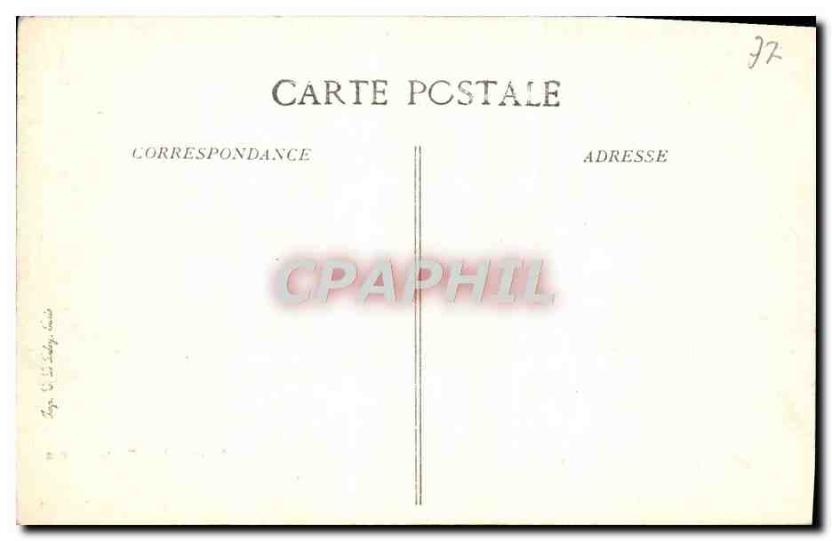 Bosque de FONTAINEBLEAU — Cueva de los Cristales — Reverso