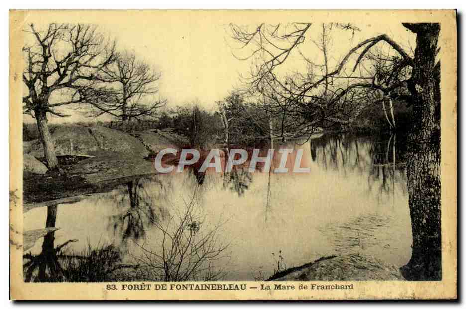 Forêt de Fontainebleau — La Mare de Franchard — CPAPHIL