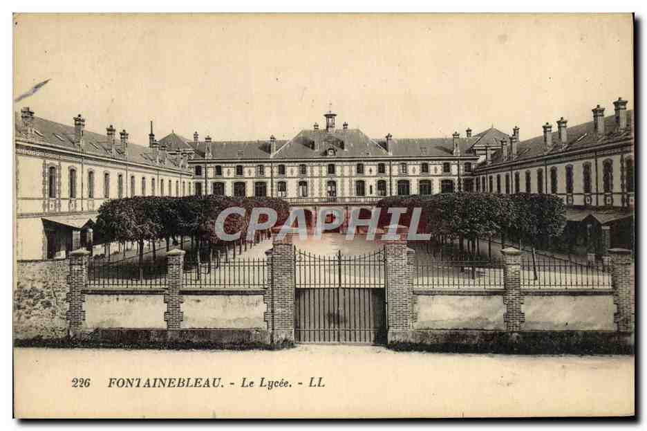 Fontainebleau - Le Lycée - LL. - n°226 - Anverso