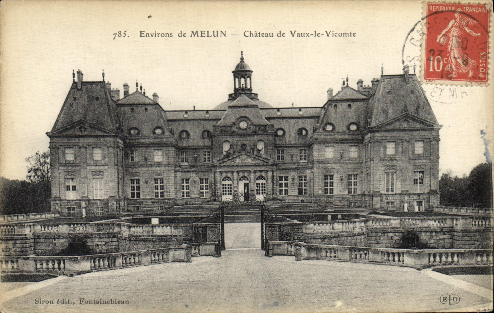 CPA Environs De Melun Chateau De Vaux Le Vicomte