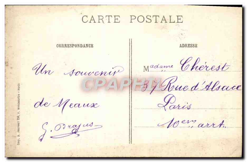 Tranchée allemande à Varedes (S.-et-M.) — après la bataille de la Marne — Visé Paris 328 — Reverso