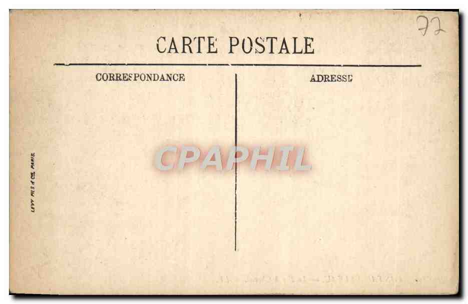 Fontainebleau — Le Fer à Cheval — LL. n° 366 — Rückseite
