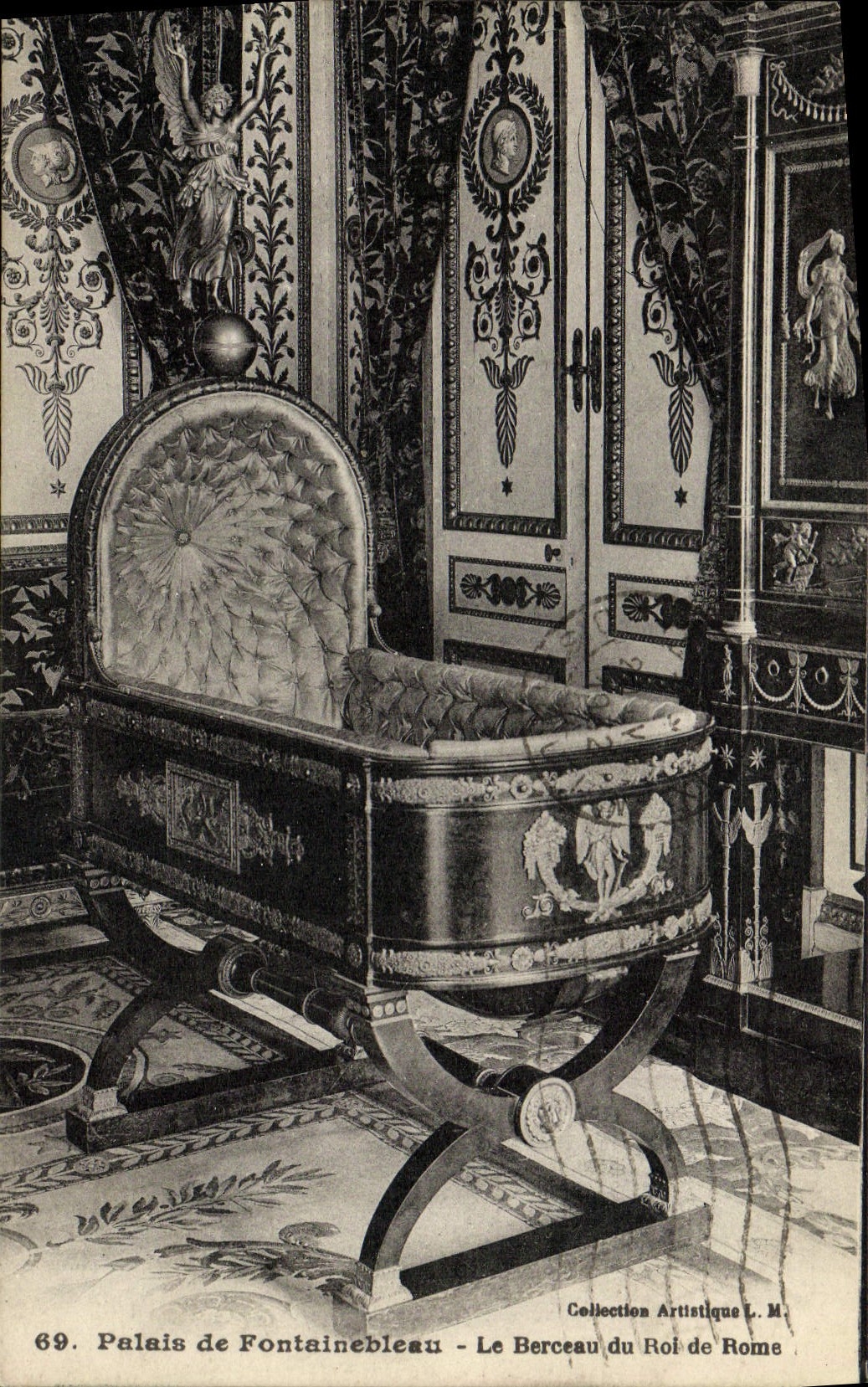 Schloss Fontainebleau - Das Wiege des Königs von Rom — Künstlerische Sammlung L. M.