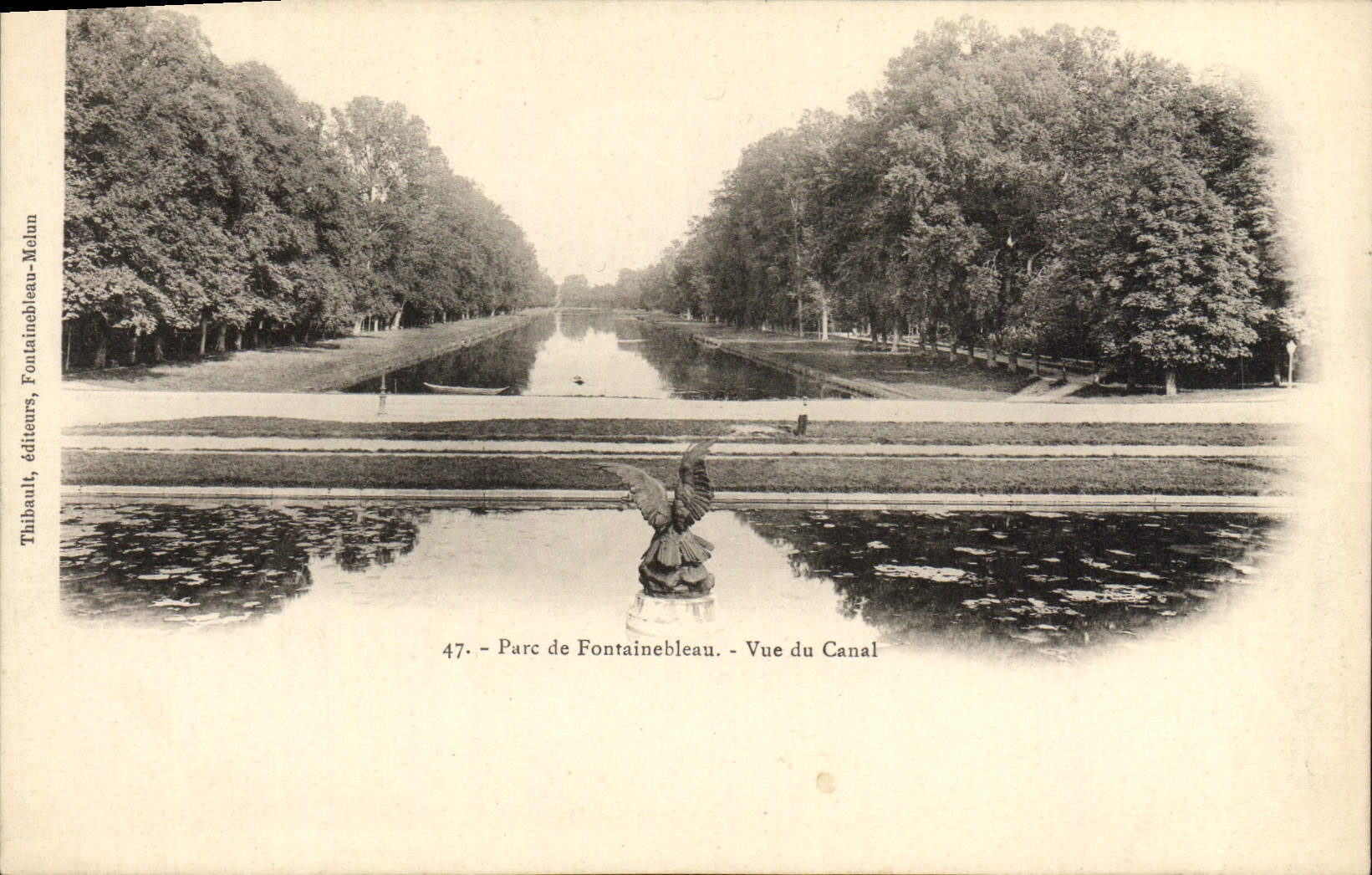 Parque de Fontainebleau - Vista del Canal — Thibault, editores, n°47