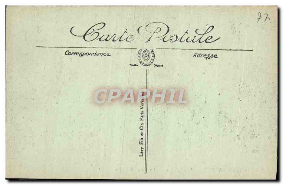 Fontainebleau — El Castillo — La Cour d'Ulysse — LL — n°306 — Reverso