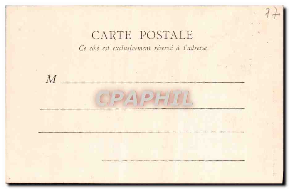 CPA Lagny L'Hotel De Ville Et l'Eglise — Back