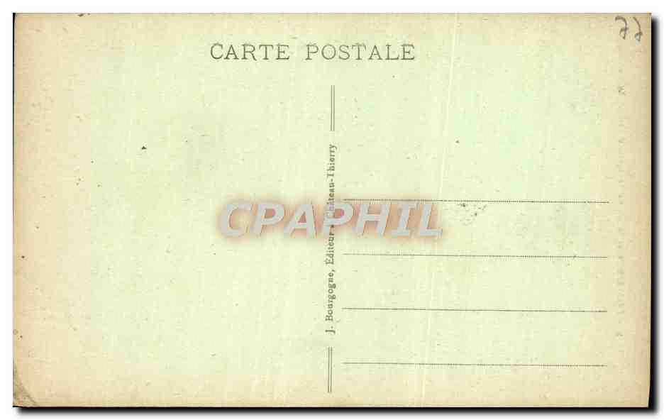 CPA Provins La Grange Aux Dimes — Rückseite