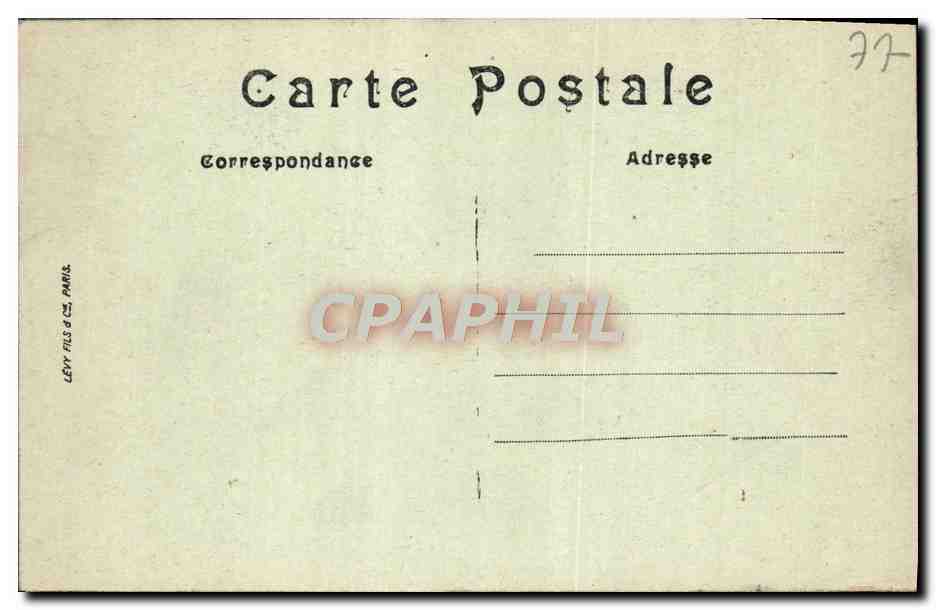Wald von Fontainebleau — Kreuzung Louis Philippe — LL. — n°108 — Rückseite