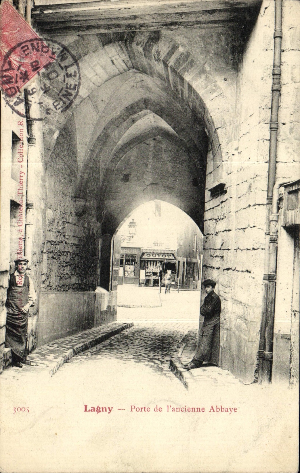 Lagny — Porte de l'ancienne Abbaye — Collection Thibery