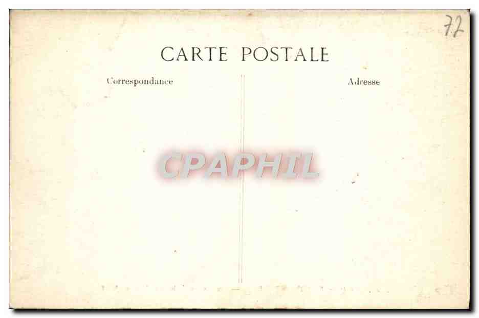 Forêt de Fontainebleau — Ruines de l'Abbaye de Franchard — Éditeur EID, n°41 — Verso
