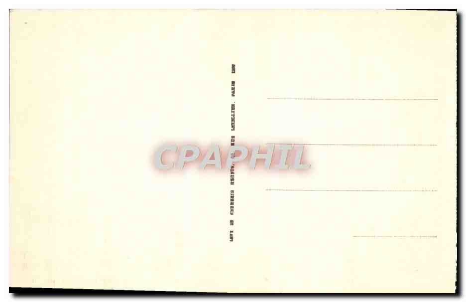 Fontainebleau — De bos — Mont Chauvet — De bewegende rots — LL. — Nr. 180 — Achterkant