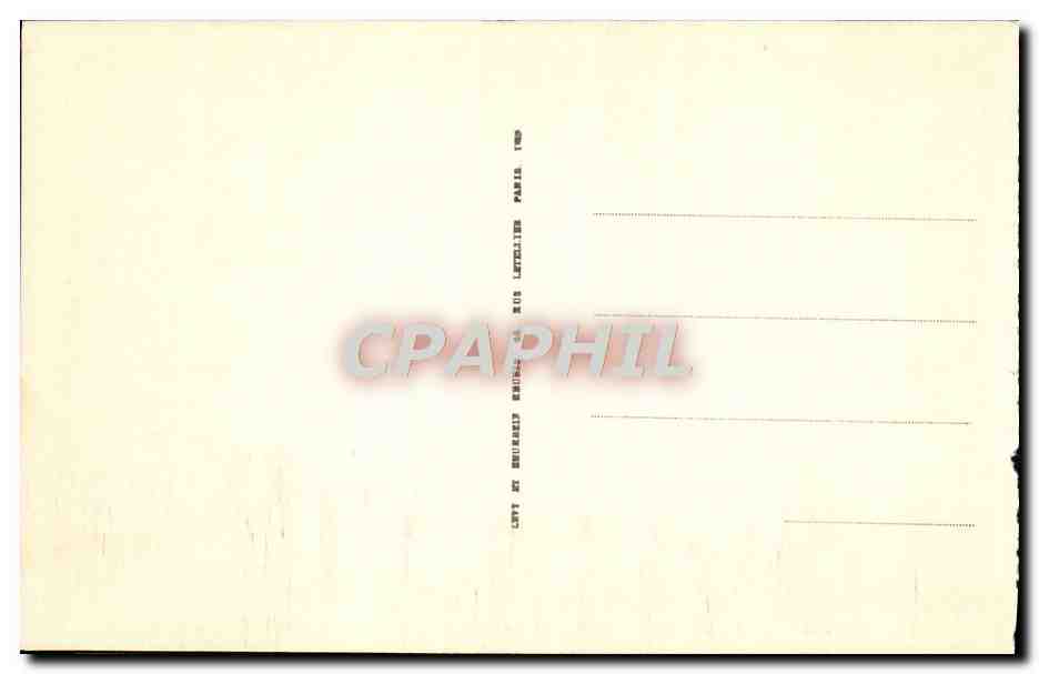 Fontainebleau — La forêt — La casquette du jockey — LL. — Verso