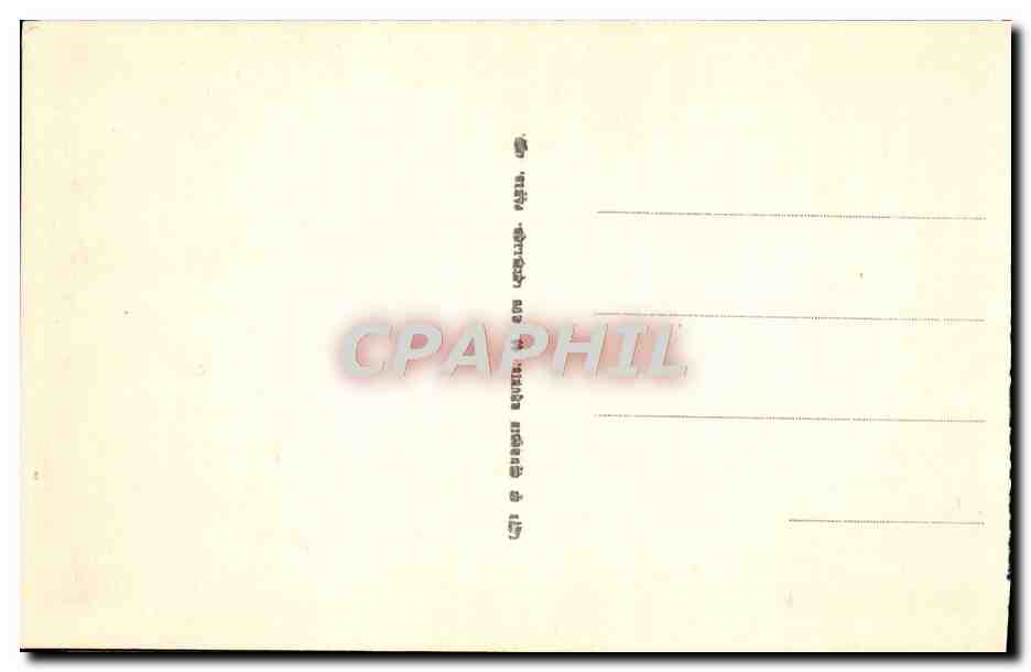 Fontainebleau — El bosque — La roca de Millet y Rousseau — LL. — N.º 300 — Reverso
