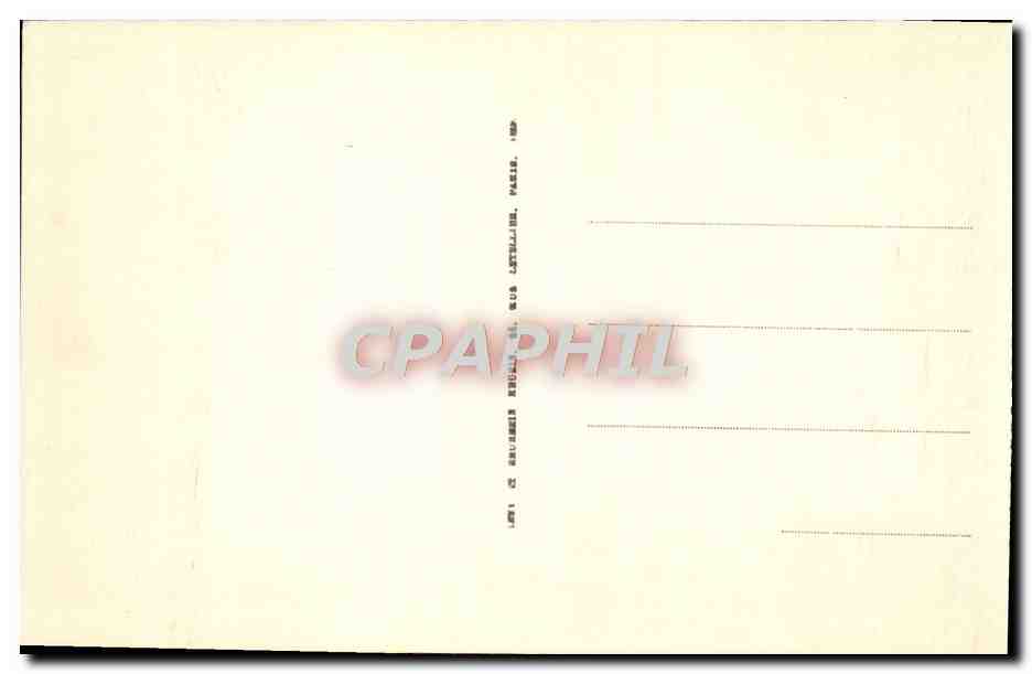 Fontainebleau — La forêt — Apremont — Caverne des brigands — LL, n° 341 — Verso