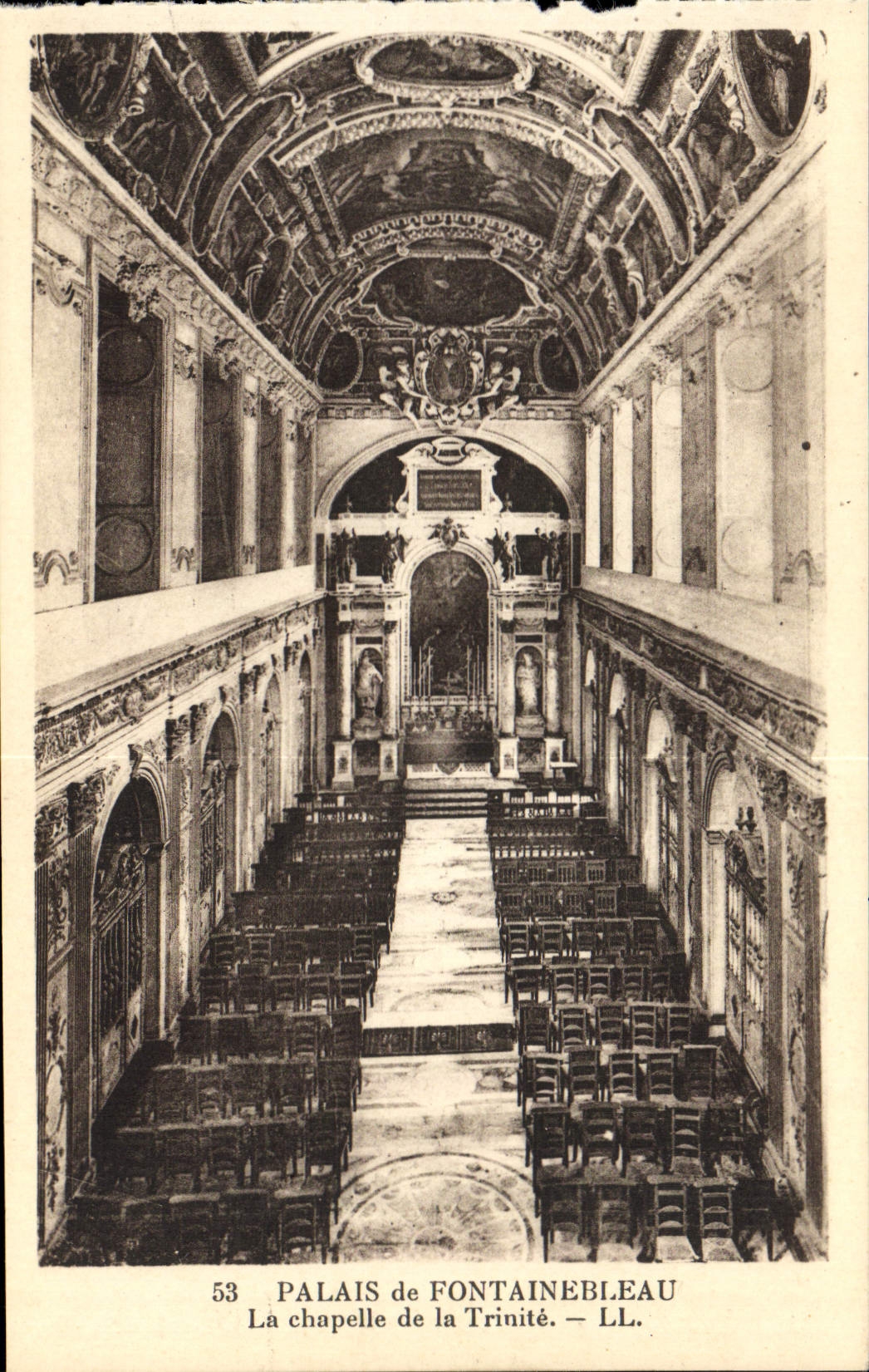 La chapelle de la Trinité — Palais de Fontainebleau