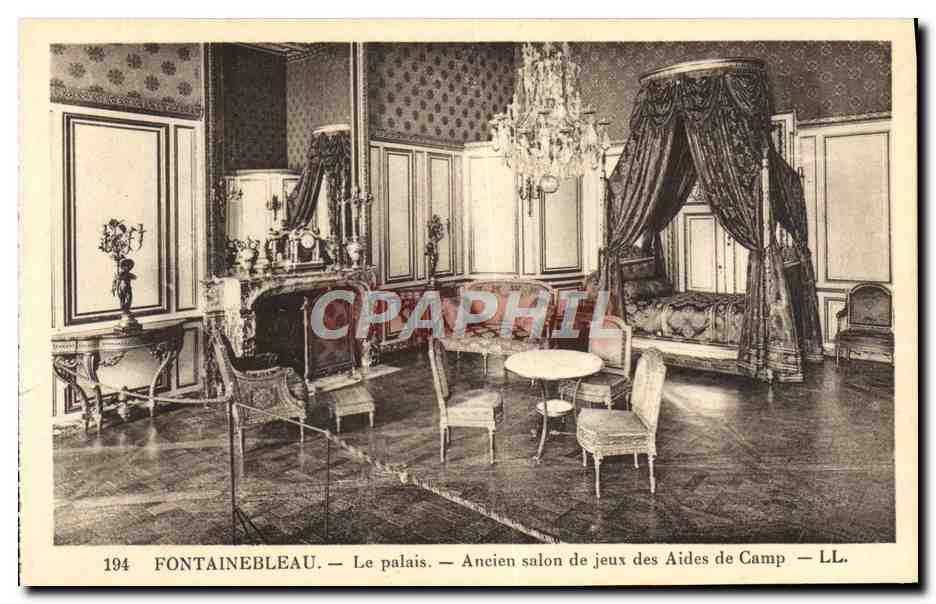 Fontainebleau — El palacio. — Salón antiguo de juegos de los Aides de Camp — LL. — N° 194
