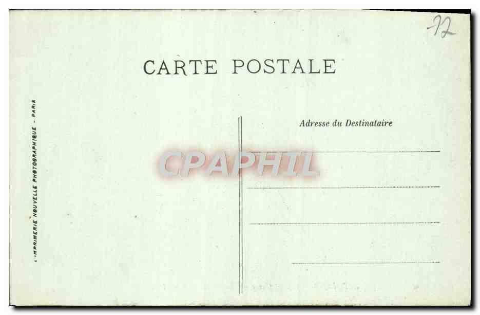 Foresta di Fontainebleau — Incrocio Louis-Philippe — LL. — N° 108 — Verso