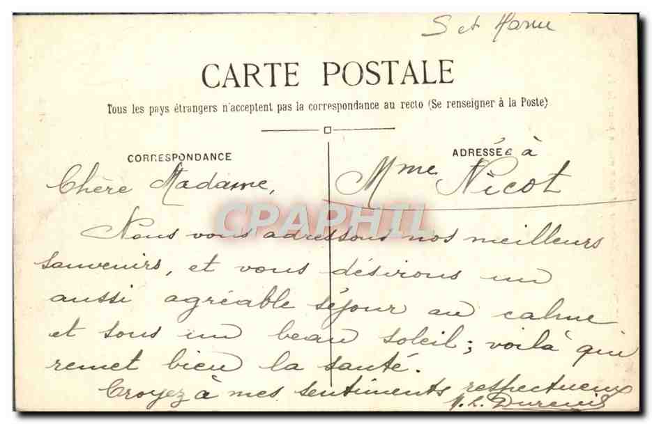 Varreddes — Monument aux morts pour la France — cl. Hébert — Verso