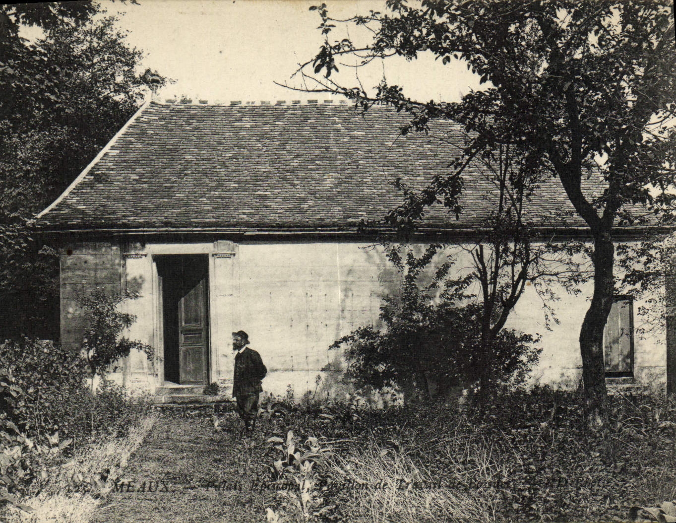 CPA Meaux Palais episcopal