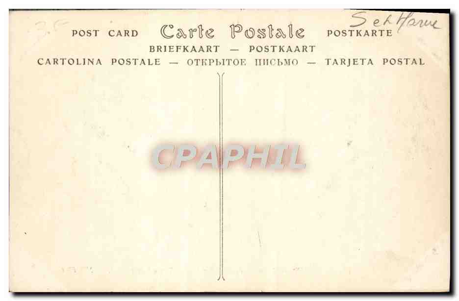 CPA Meaux Palais episcopal — Rückseite