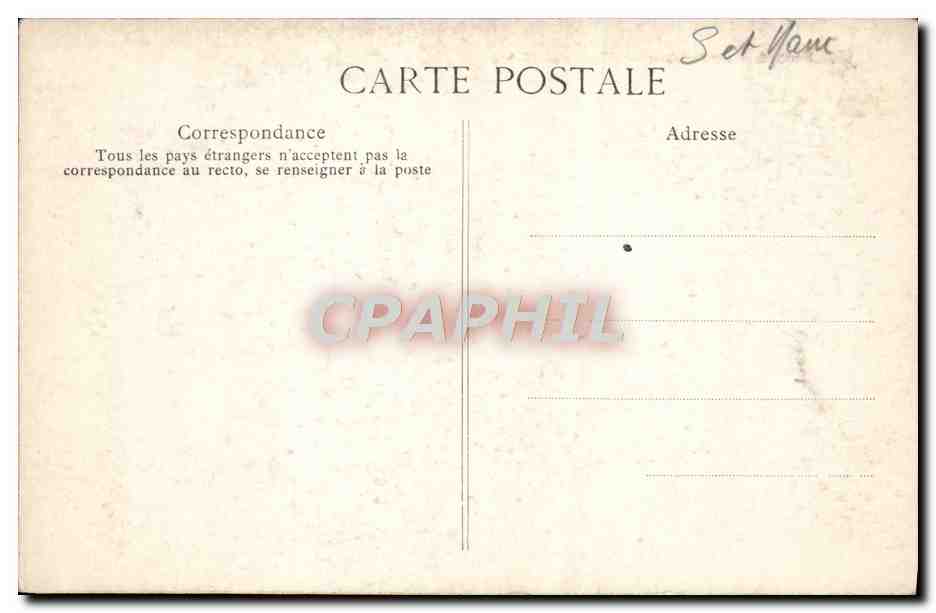 Bosque de Fontainebleau — Mare aux Biches — Editor E.P. n°15 — Reverso
