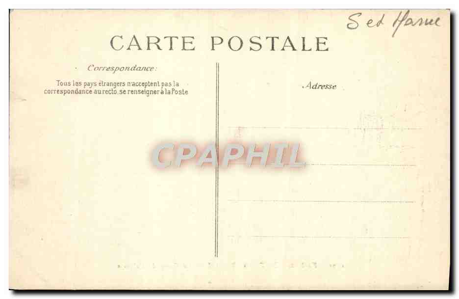 CPA Foret De Fontainebleau La Croix Du Calvaire — Rückseite