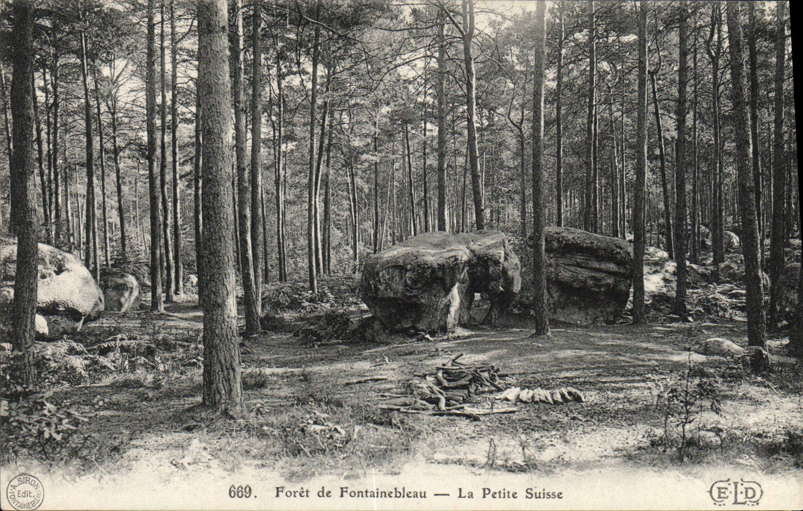 Bosque de Fontainebleau — La Pequeña Suiza — Siroën Edit.