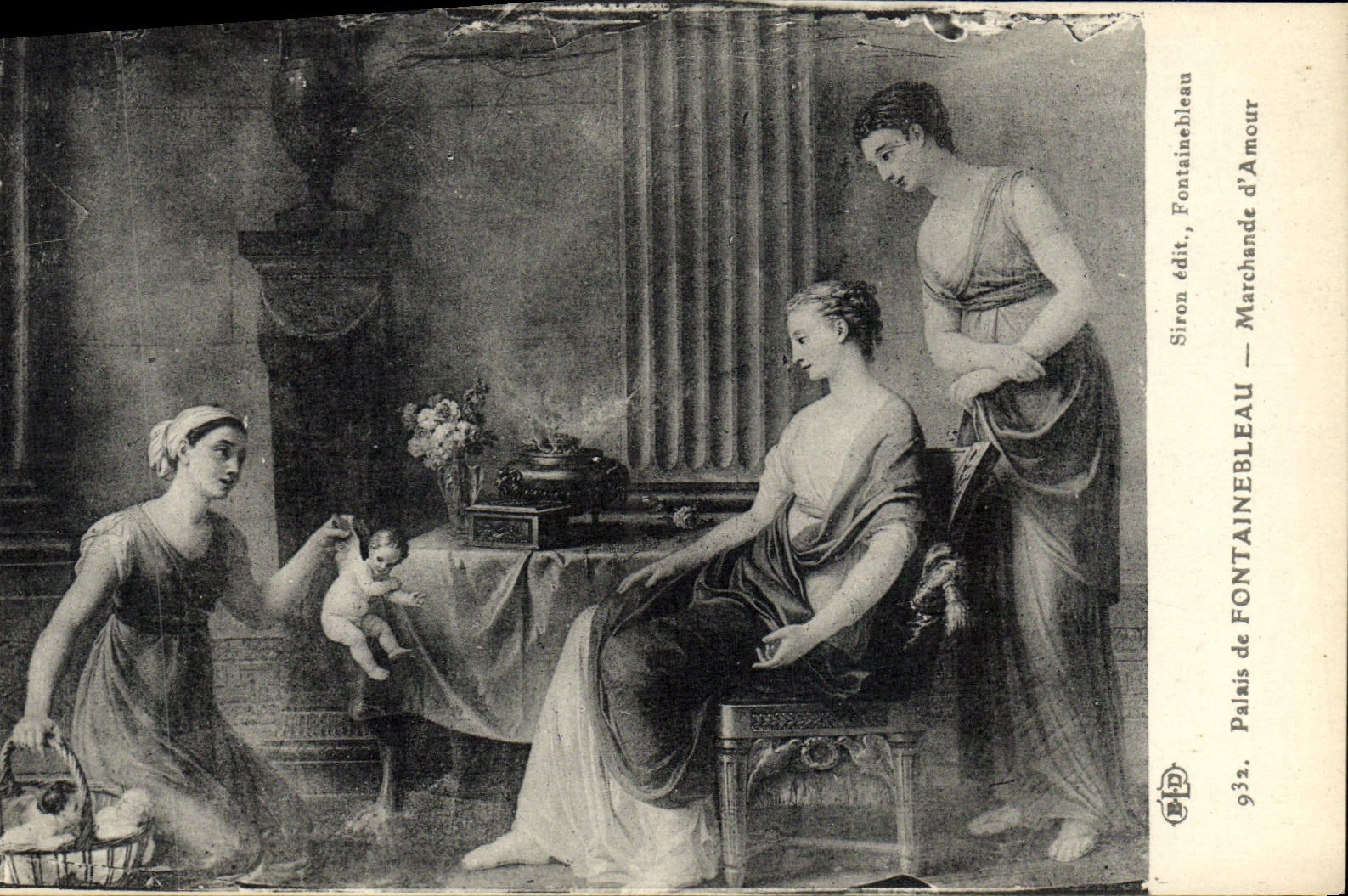Palais de Fontainebleau — Fontaine d'Amour — Siron édit.