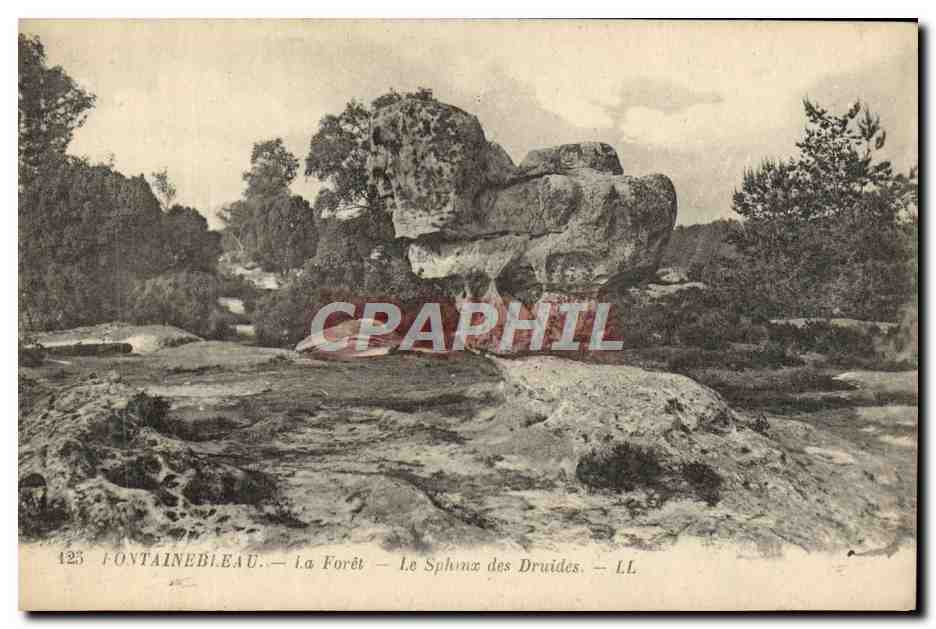 Fontainebleau — Die Forêt — Der Sphinx der Druiden — LL