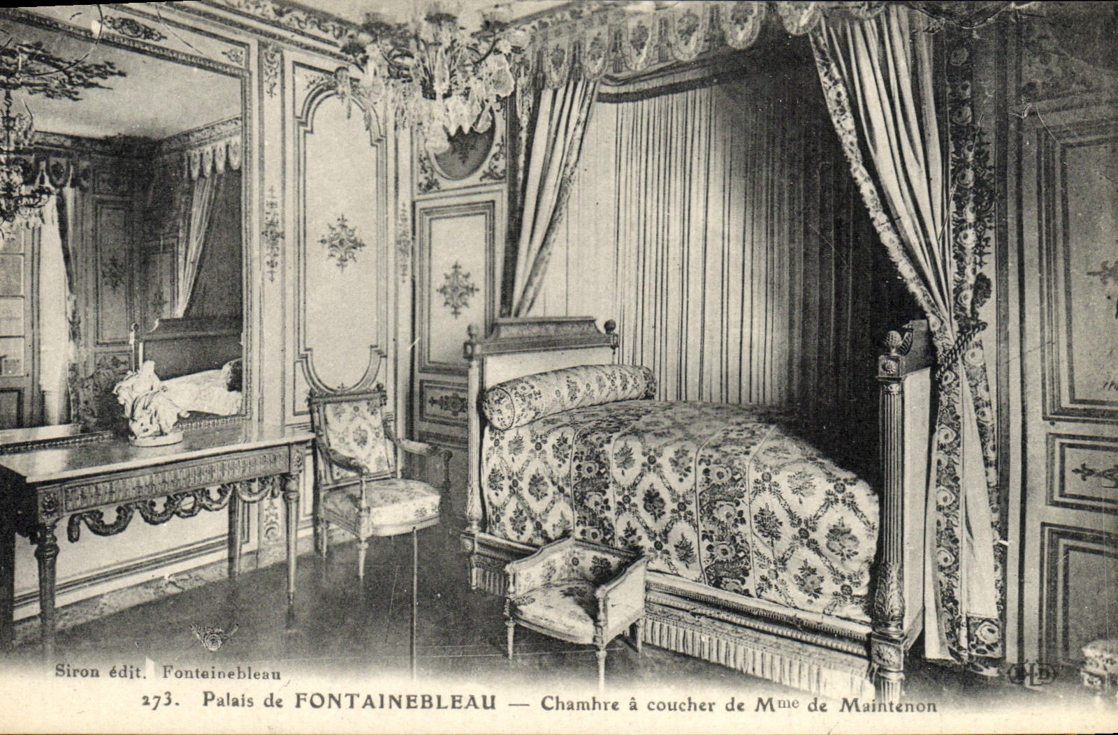 Palais de Fontainebleau — Chambre à coucher de Mme de Maintenon